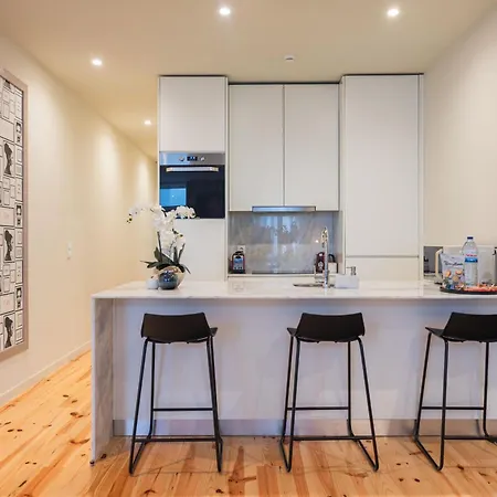 Luxury Style 2 With Ac Downtown Near Metro Porto