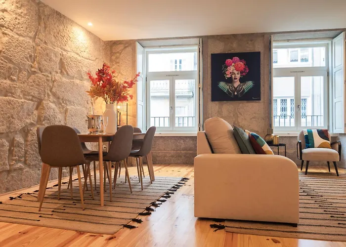 아파트 Luxury Style 20 With Ac Downtown Near Metro 포르투