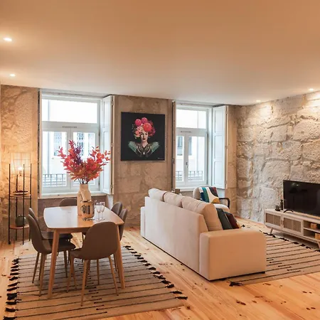 شقة Luxury Style 20 With Ac Downtown Near Metro بورتو